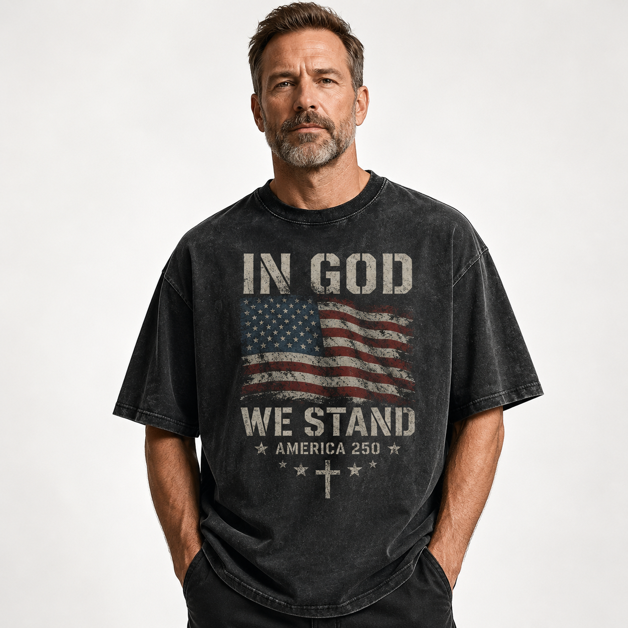In God We Stand Tee