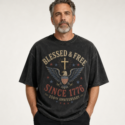 Born Free Built Different Tee