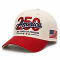Freedom 250 Hat patriotic embroidered cap by True Glory