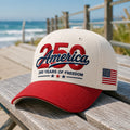 Freedom 250 Hat patriotic embroidered cap by True Glory