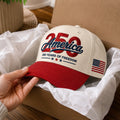 Freedom 250 Hat patriotic embroidered cap by True Glory