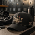 American Grit Hat black patriotic embroidered cap by True Glory