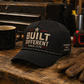 American Grit Hat black patriotic embroidered cap by True Glory