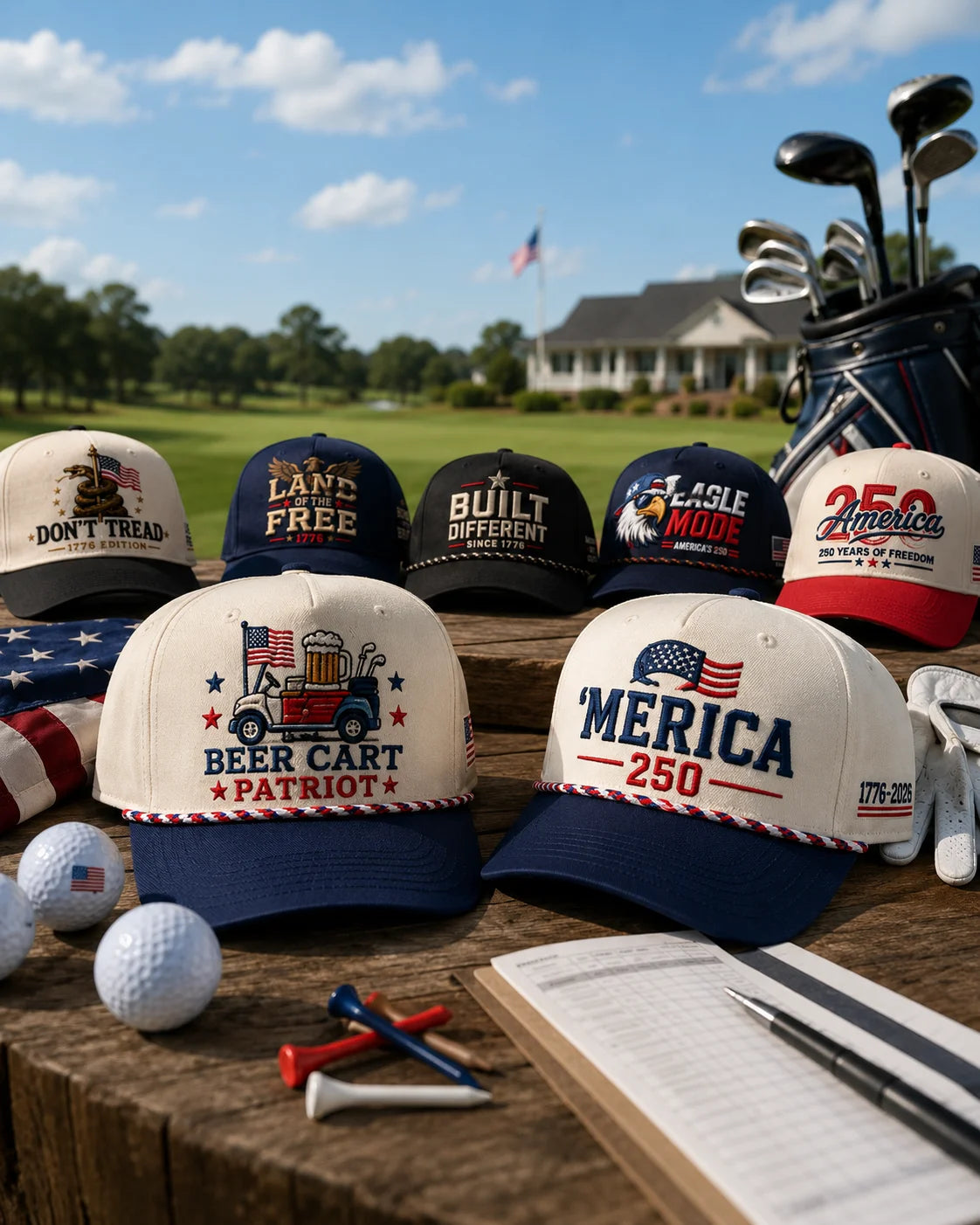 True Glory Patriotic Hats — Celebrating America's 250th Birthday