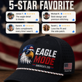 Eagle Mode Hat patriotic embroidered eagle cap by True Glory