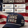 Liberty Eagle Hat patriotic embroidered cap by True Glory