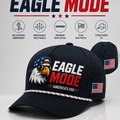 Eagle Mode Hat patriotic embroidered eagle cap by True Glory