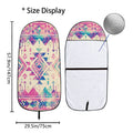 True Glory Car Seat Towel Cover — Retro Beach Sunset