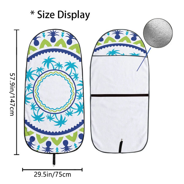 Tropical Patchwork car seat cover
