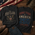 True Glory Patriotic Tee — Born Free Built Different Tee