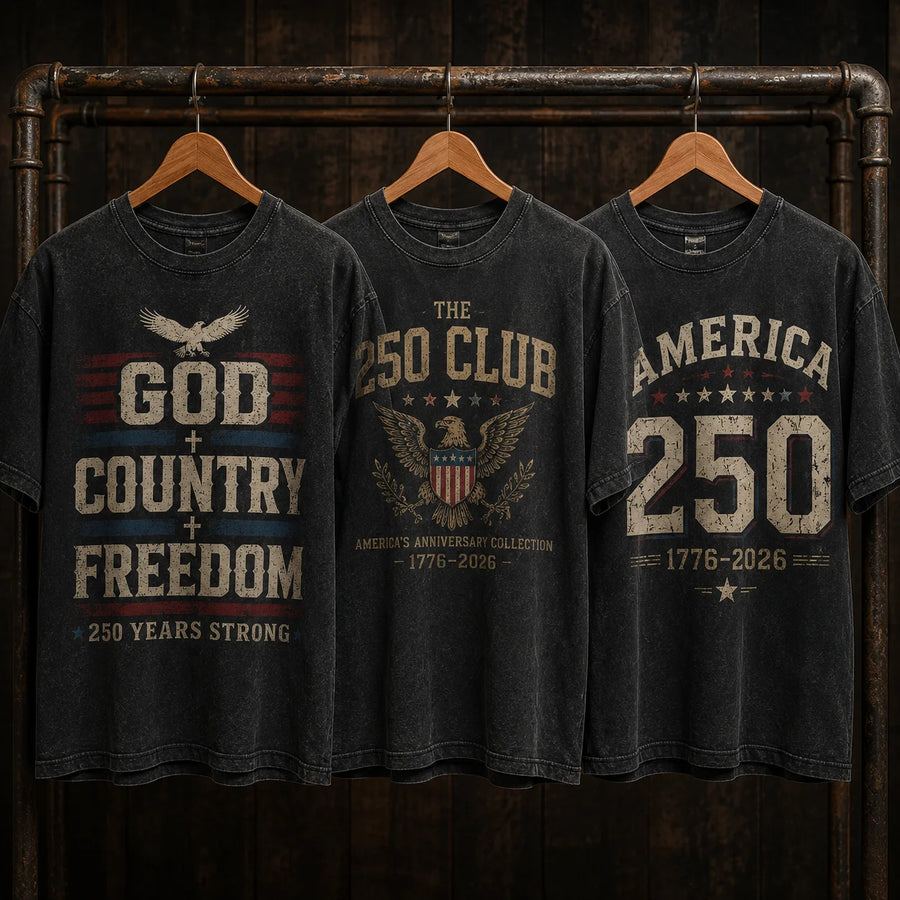 True Glory Patriotic Tee — 250 Land of the Free Tee