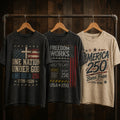 True Glory Patriotic Tee — Liberty Dept. 250 Tee