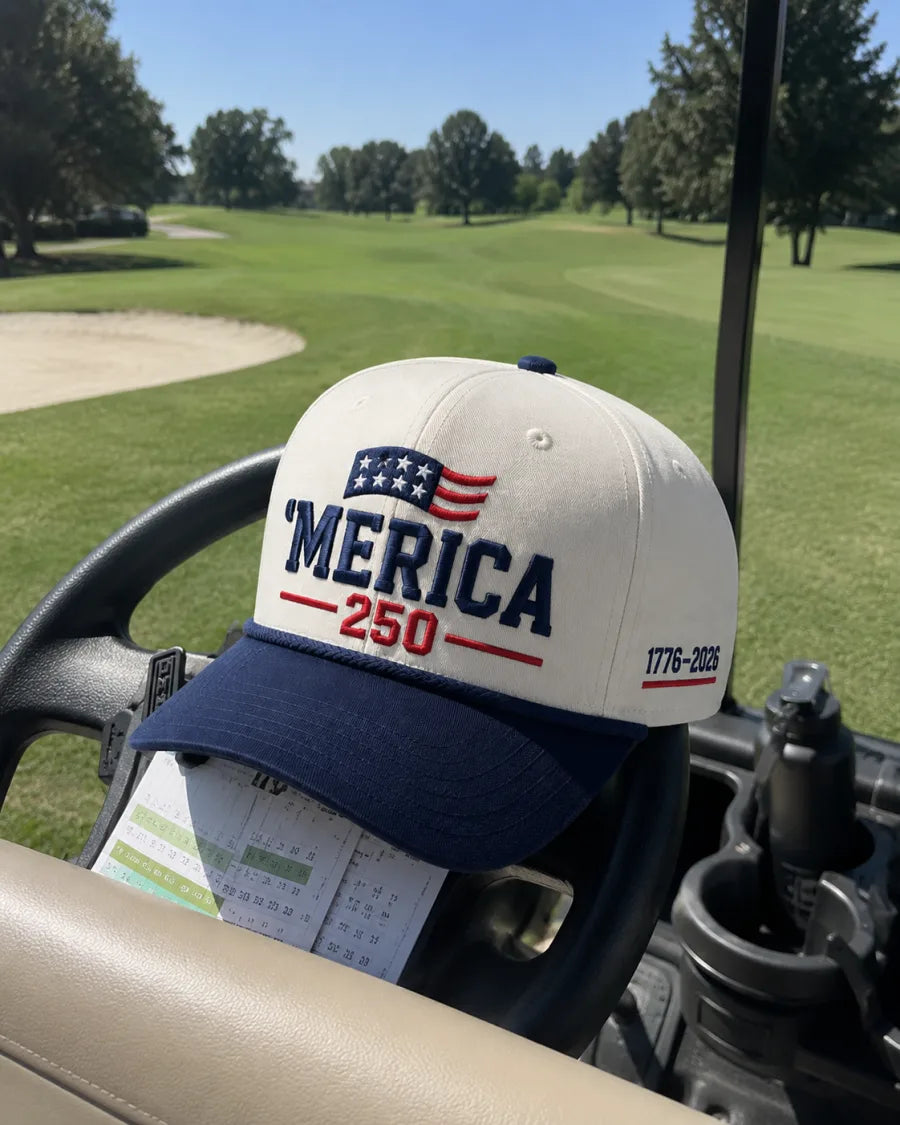 Customer photo wearing the Merica 250 Hat - review 08